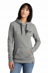 New Era Women's French Terry Pullover Hoodie with Printed MedSpa Logo